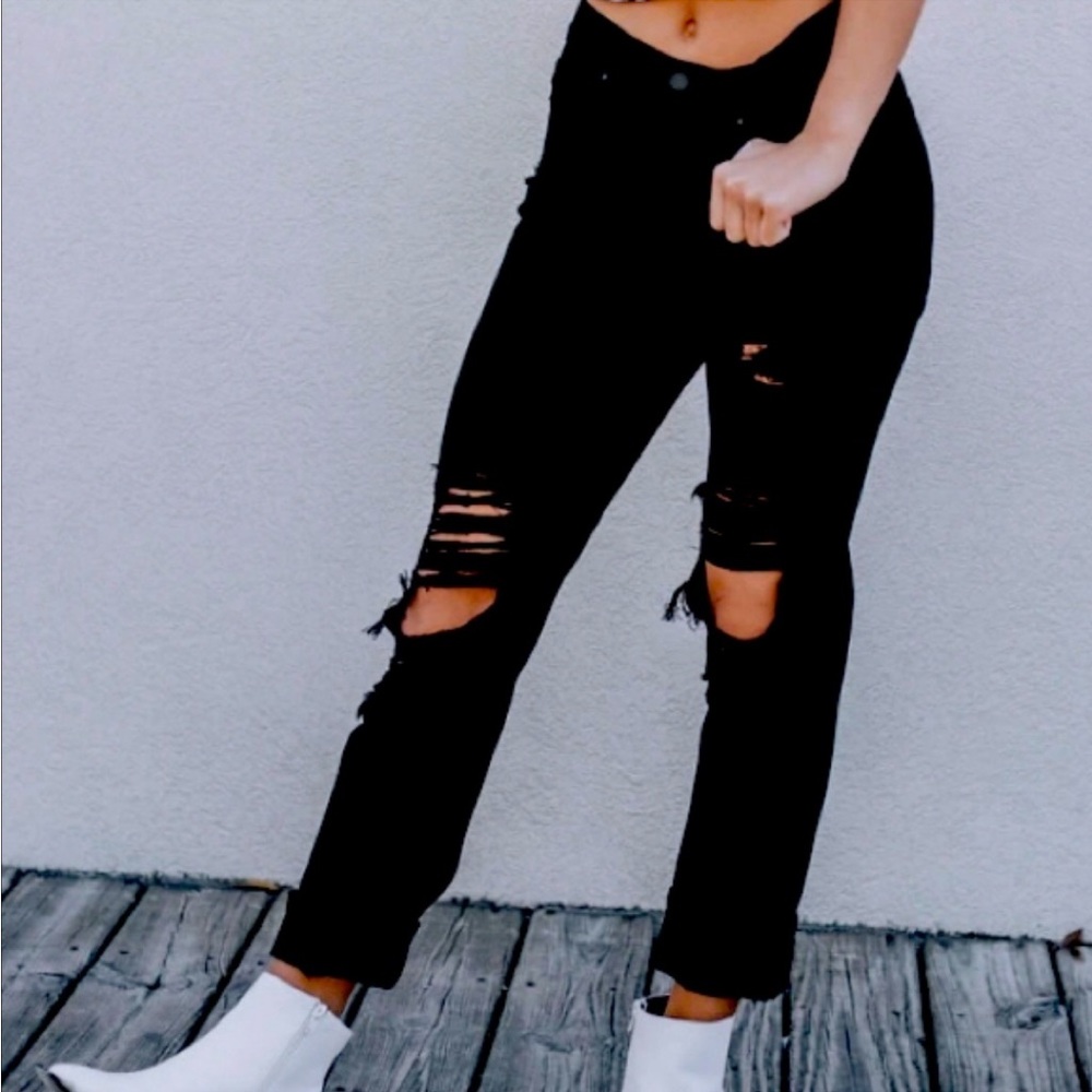 Just Black high rise girlfriend jeans NWT size 31